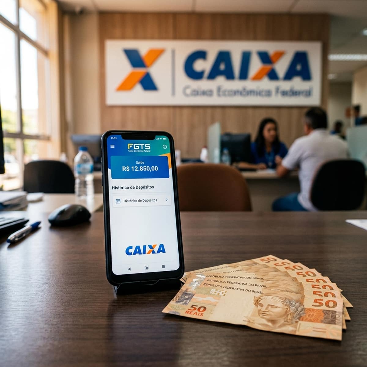 Tela do FGTS Digital com dados de processo trabalhista — FGTS Digital obrigatório maio 2026 ações trabalhistas reclamação